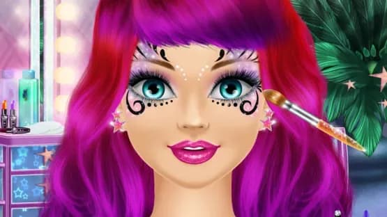 Gymnastics Salon - Makeup & Dressup Girls Game — Screenshots