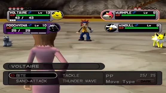 Pokémon XD: Gale of Darkness — Screenshoty