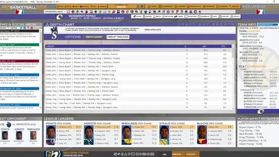 Draft Day Sports: Pro Basketball 2018 — Screenshots