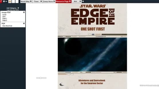 GM Forge - Virtual Tabletop — Screenshoty