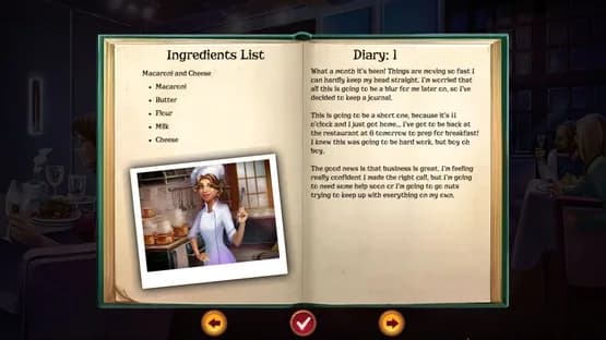 Chef Solitaire: USA — Screenshoty