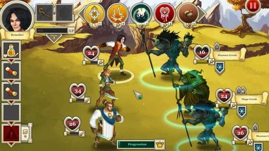 Heroes & Legends: Conquerors of Kolhar — Screenshoty