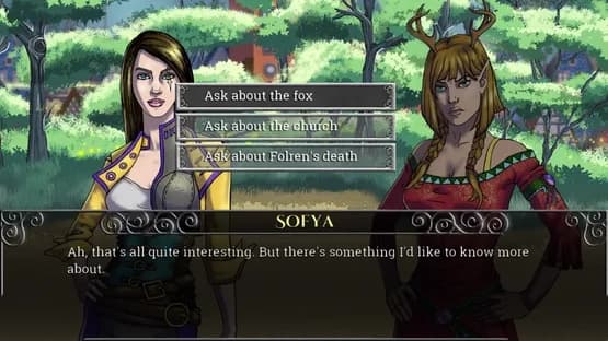 Echoes of the Fey: The Fox's Trail — Screenshoty