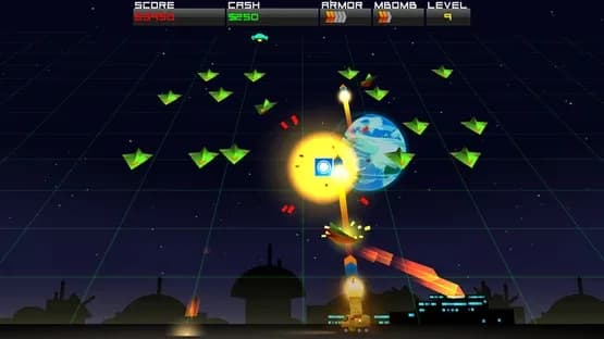 Cosmic Rocket Defender — Screenshots