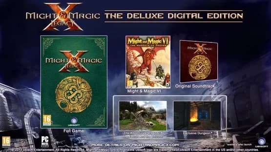 Might & Magic X: Legacy — Screenshoty