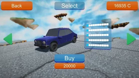 CrazyCars3D — Screenshoty