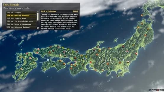 Nobunaga's Ambition: Sphere of Influence — Screenshoty