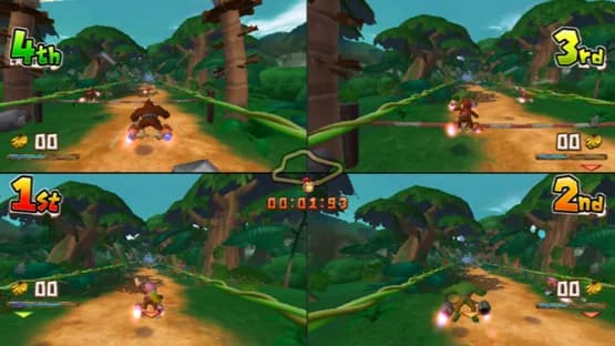 Donkey Kong Barrel Blast — Screenshoty