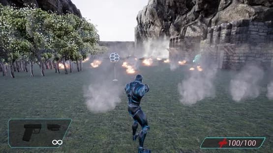 Cyborg Invasion Shooter — Screenshoty