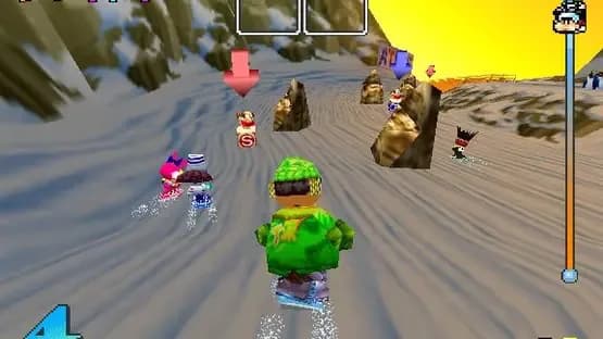 Snowboard Kids — Screenshoty