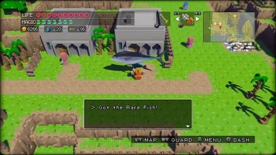 3D Dot Game Heroes — Screenshoty