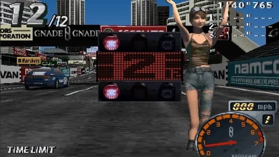 Rage Racer — Screenshoty