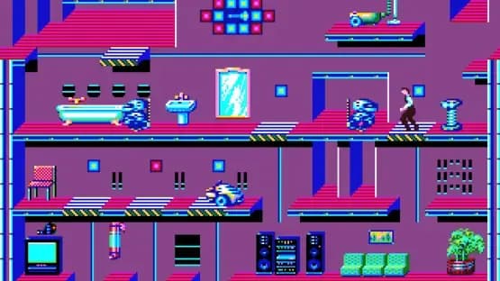 Impossible Mission II — Screenshoty