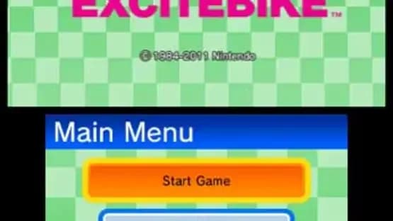 3D Classics: Excitebike — Screenshoty
