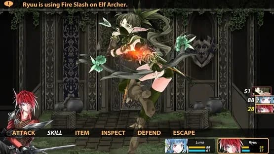 Winged Sakura: Demon Civil War — Screenshoty