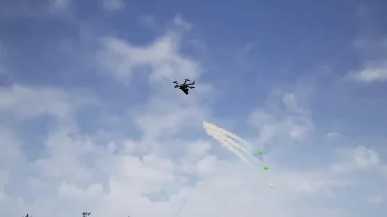 Copter and Sky — Screenshoty