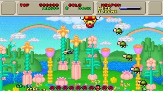 3D Fantasy Zone II W — Screenshots