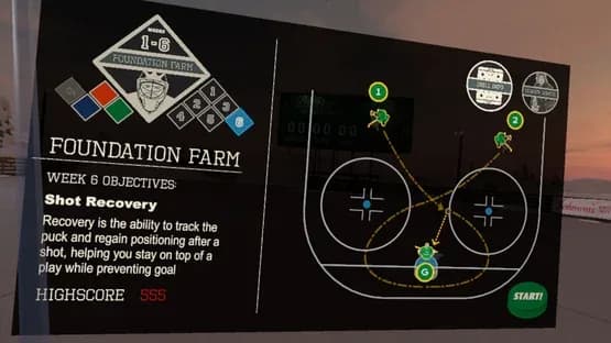 NetStars: VR Goalie Trainer — Screenshoty