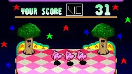 Kirby's Dream Course — Screenshoty