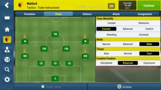 Football Manager Mobile 2018 — Screenshots