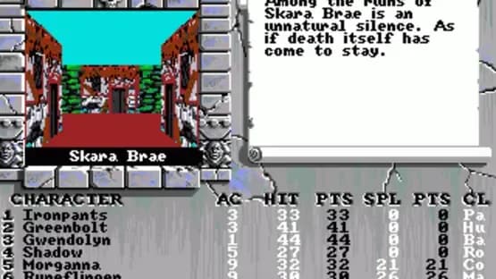 The Bard's Tale III: Thief of Fate — Screenshoty