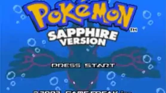 Pokémon Sapphire Version — Screenshoty