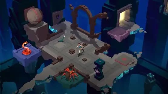 Lara Croft Go: Mirror of Spirits — Screenshoty