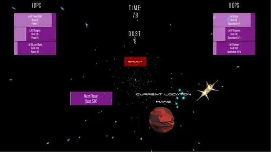Starship Clicker — Screenshots