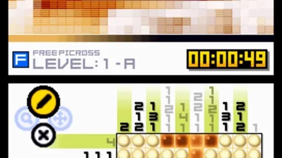 Picross DS — Screenshoty