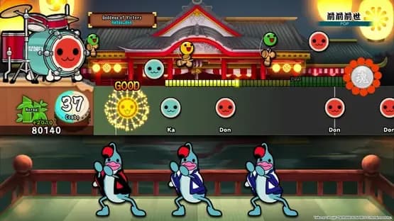 Taiko no Tatsujin: Drum Session — Screenshoty