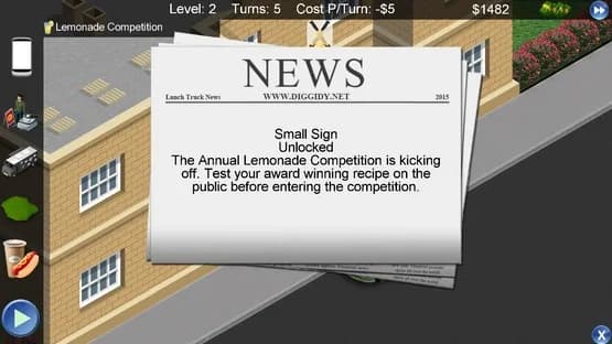 Lunch Truck Tycoon — Screenshoty