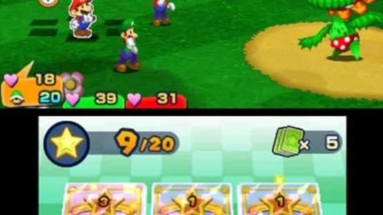Mario & Luigi: Paper Jam — Screenshoty