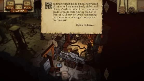 The Warlock of Firetop Mountain — Screenshots