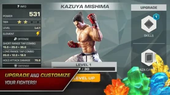 Tekken Mobile — Screenshoty