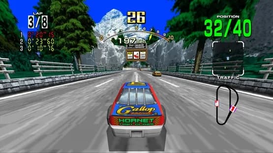 Daytona USA — Screenshoty