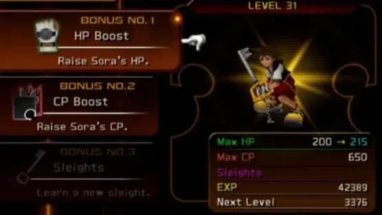 Kingdom Hearts Re:Chain of Memories — Screenshoty