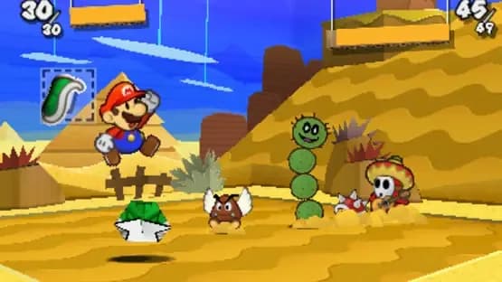 Paper Mario: Sticker Star — Screenshoty