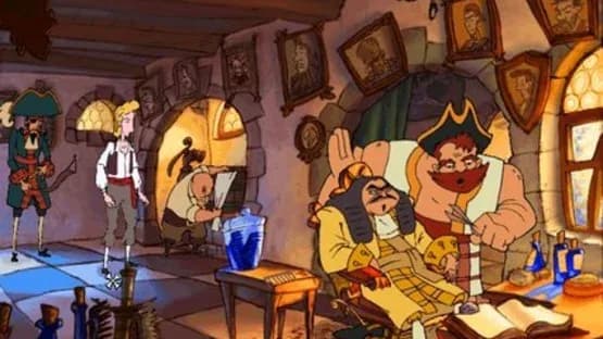 The Curse of Monkey Island — Screenshoty