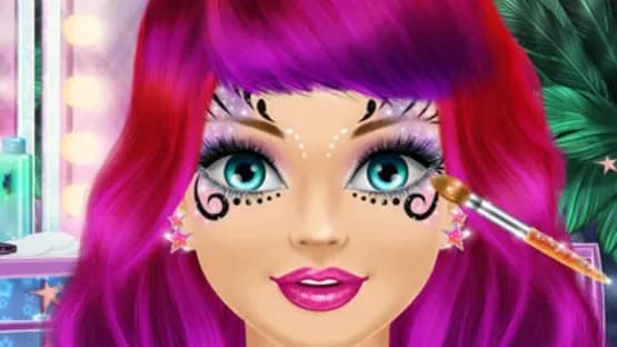 Gymnastics Salon - Makeup & Dressup Girls Game — Screenshots