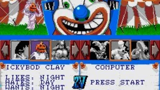 ClayFighter — Screenshoty