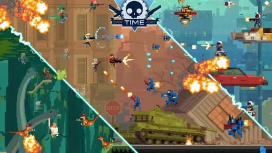 Super Time Force Ultra — Screenshoty