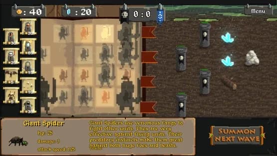 Army of Pixels — Screenshoty