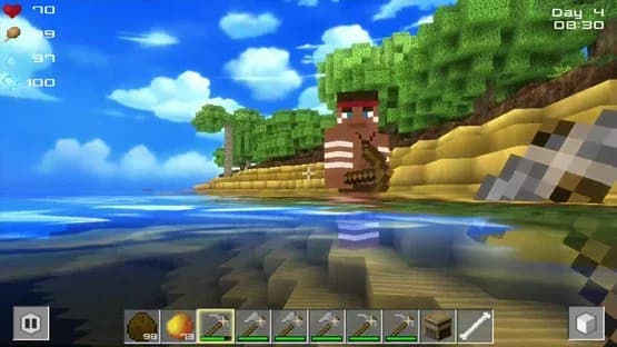 Cube Life: Island Survival — Screenshoty