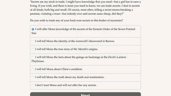 The Mysteries of Baroque — Screenshoty