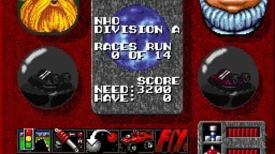 Rock n' Roll Racing — Screenshoty