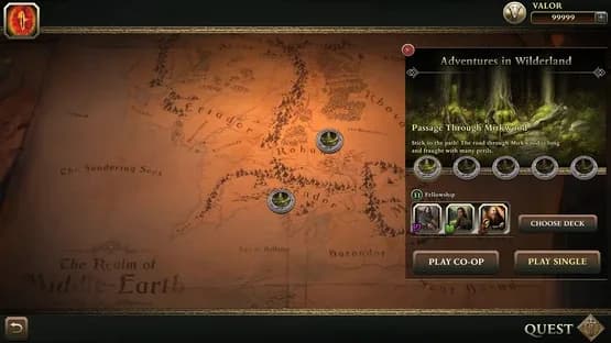 The Lord of the Rings: Adventure Card Game — Screenshoty