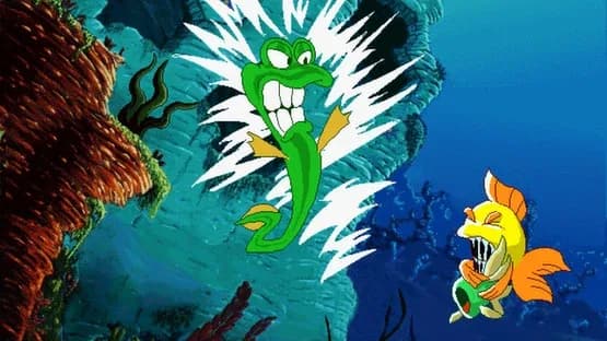 Freddi Fish and The Case of the Missing Kelp Seeds — Screenshoty
