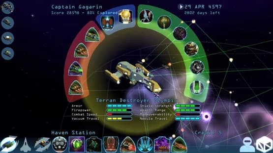Infinite Space III: Sea of Stars — Screenshoty
