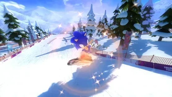 Mario & Sonic at the Sochi 2014 Olympic Winter Games — Screenshoty