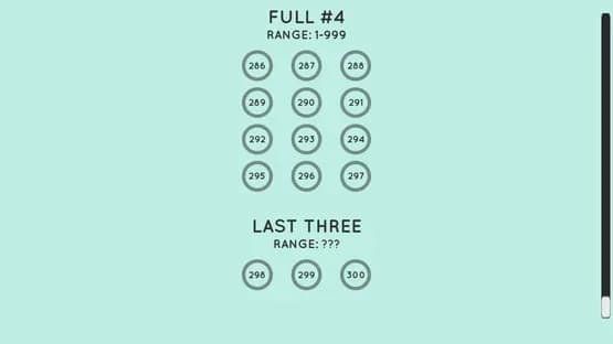 Three Digits — Screenshoty